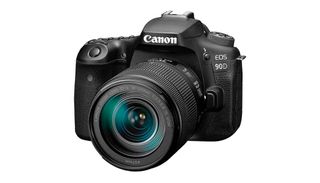 Canon EOS 90D product image on a white background