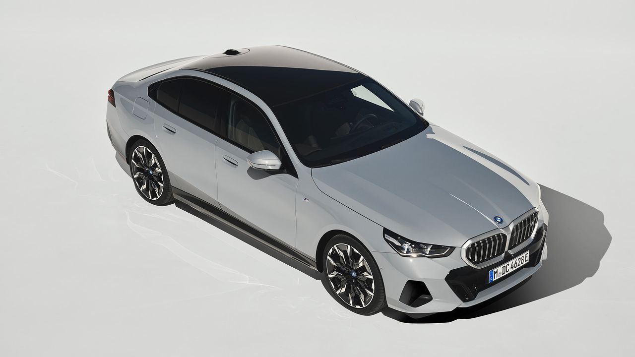 BMW 5 series i5 electric car