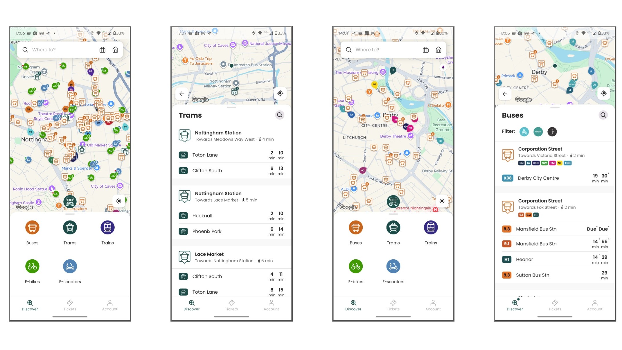 ride east midlands app
