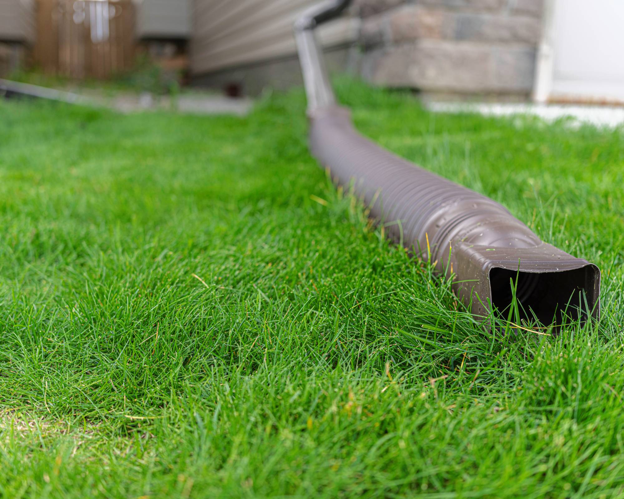 Long downspout extension