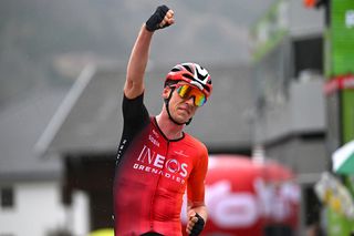 Thymen Arensman won stage 4 of the Tour of the Alps