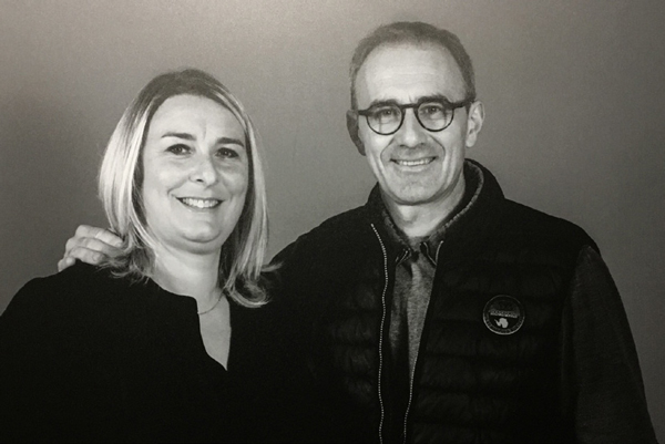 Domaine Thibert Sandrine Thibert-Needham and Christophe Thibert