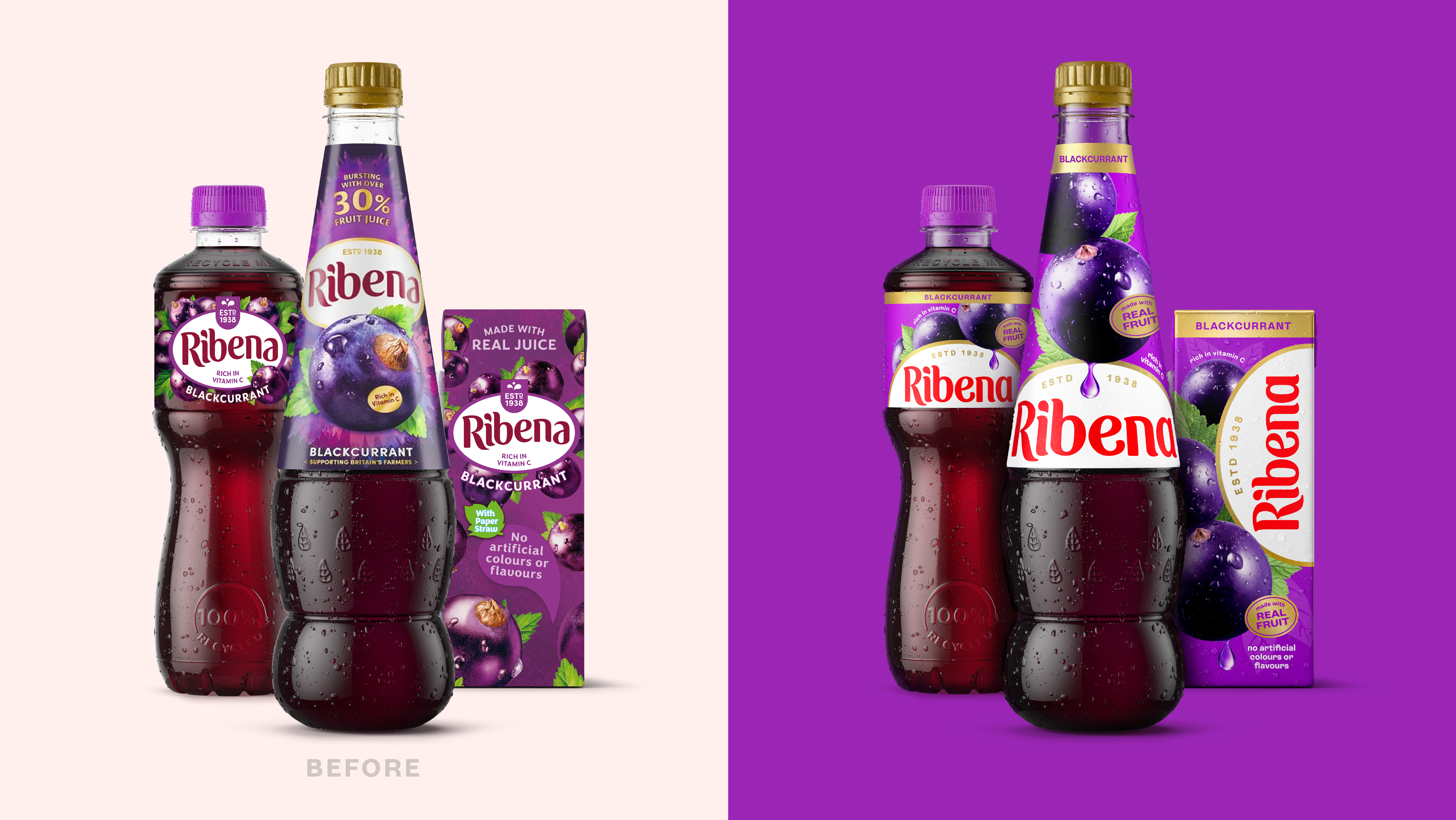 Ribena brand refresh