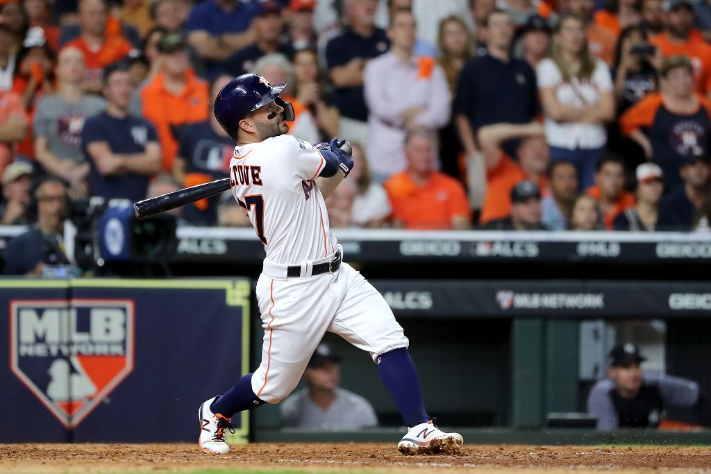 Altuve is seventh player to win pennant with a walk-off homer - Baseball Egg