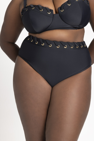 2024 Spring Trends | ELOQUII Grommet Detail Bikini Bottom