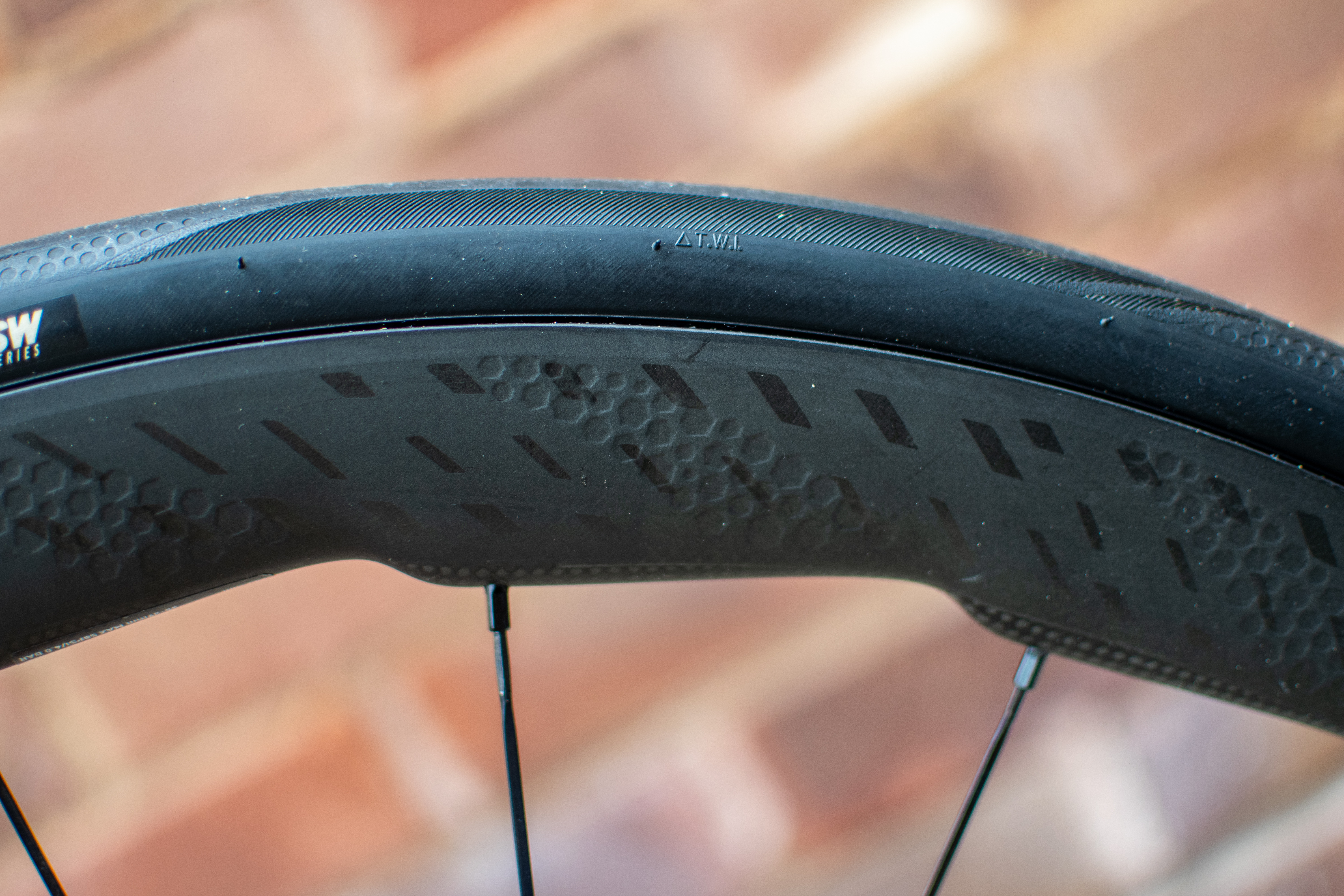 A Zipp 353 NSW wheel