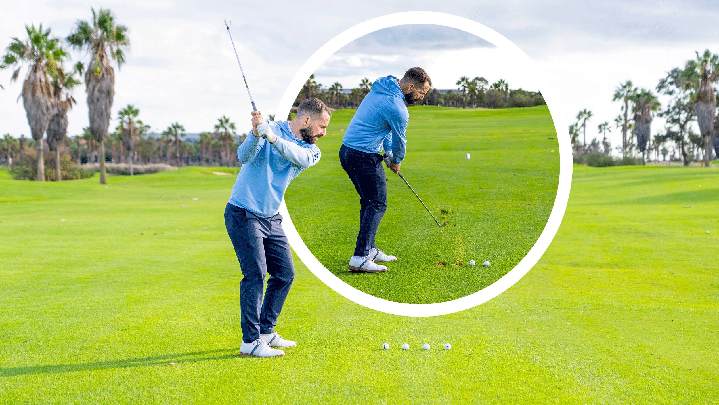 Golf coach says swing sequencing can improve strike consistency