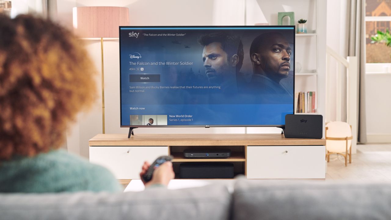 Sky Q voice search Disney Plus