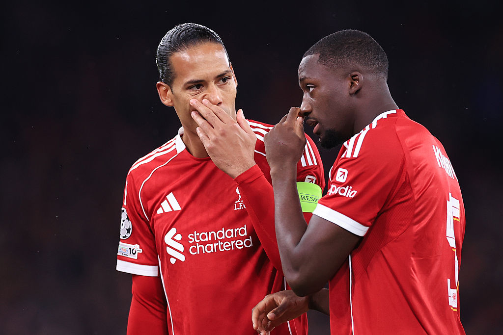 Virgil van Dijk and Ibrahima Konate have both come in for criticism