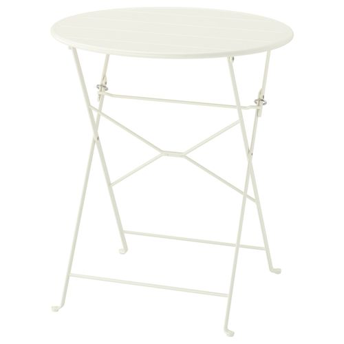 Sunds&ouml; Table - Off-White Outdoor 25 5/8 "