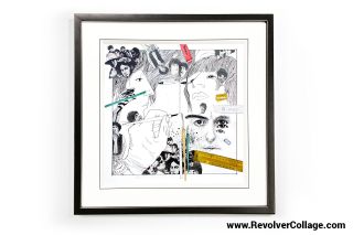Voormann has returned to collage to create a series of unique Revolver-themed artworks in REVOLVER 50: The Collage Series