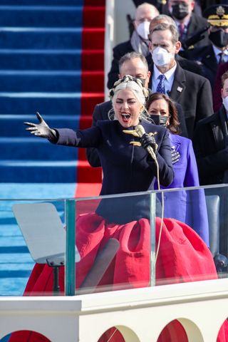 Stunning Performance at Biden's Inauguration Will the dove pin run in 2024?