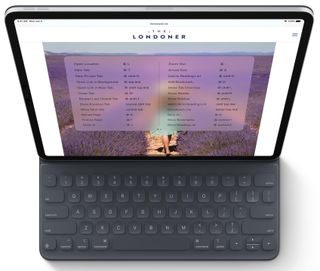 Existing iPadOS Safari keyboard shortcuts