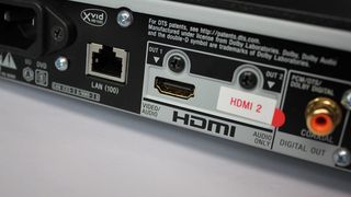Two HDMI outputs allow you to avoid having to use the pass-through on your home cinema amplifier