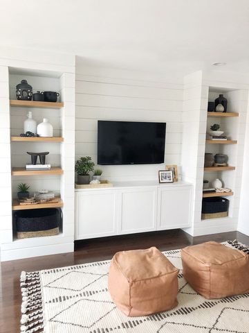 IKEA entertainment center hacks | Livingetc