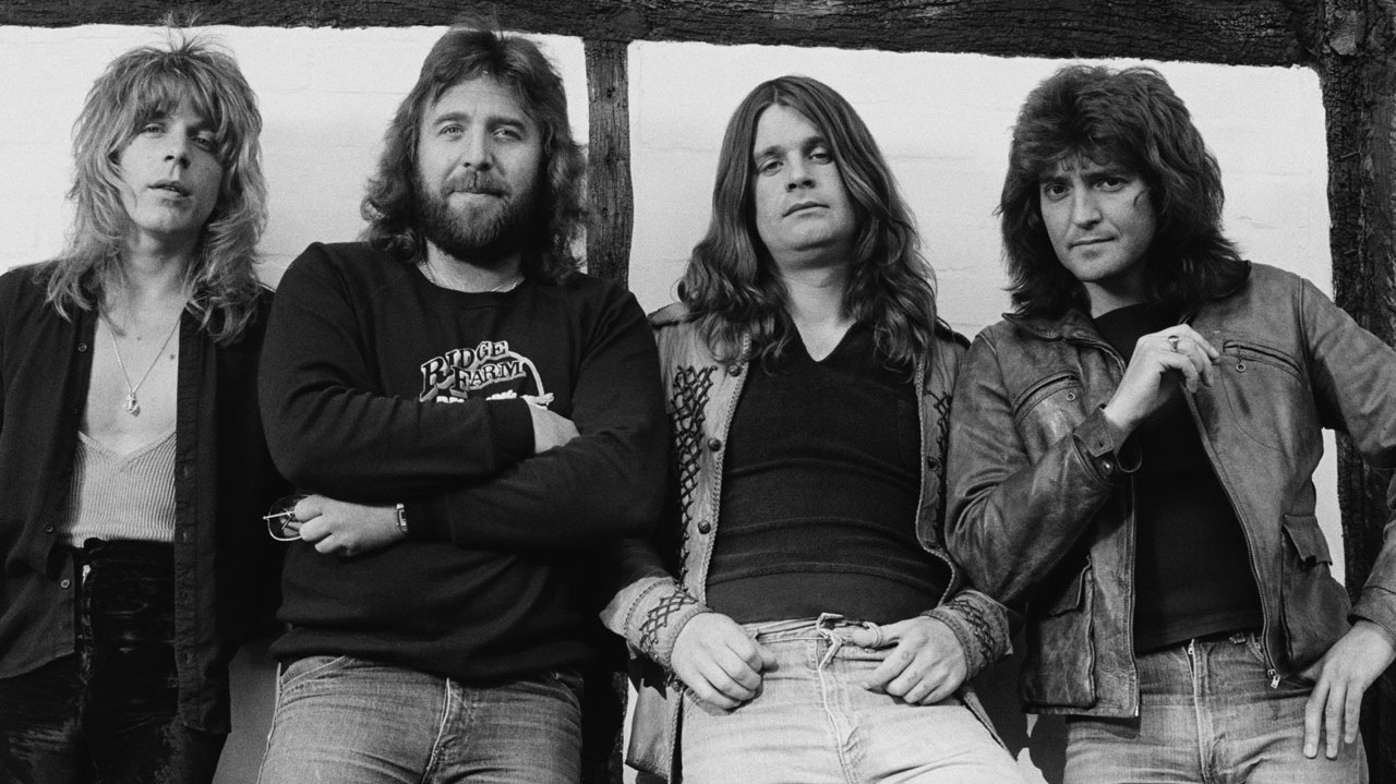 Ozzy Osbourne, Bob Daisley and Blizzard Of Ozz band