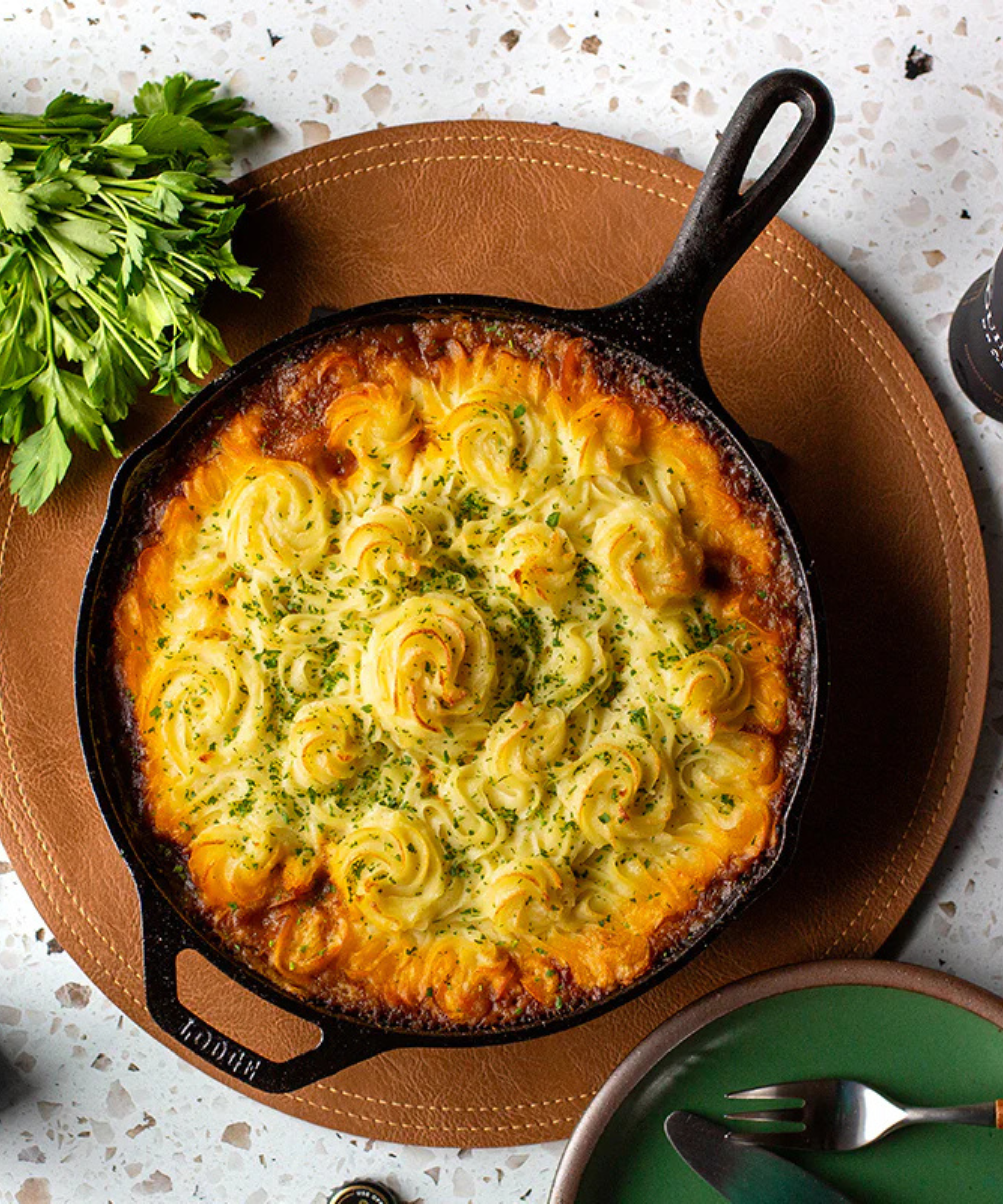 Lodge 10.25 Inch Seasoned Cast Iron Skillet