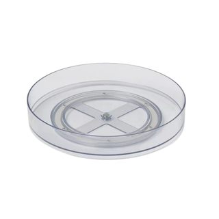 A low plastic lazy susan