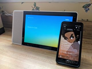 Hulu Chromecast from Android Phone to Lenovo Smart Display