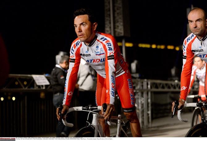 Joaquim Rodriguez (Katusha) rides in