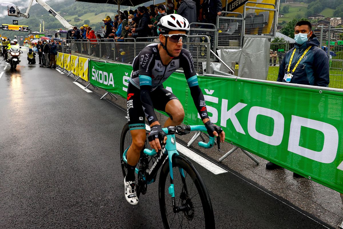 Tour de France 2021 108th Edition 8th stage Oyonnax Le GrandBornand 1508 km 03072021 Simon Yates GBR Team Bikeexchange photo Luca BettiniBettiniPhoto2021