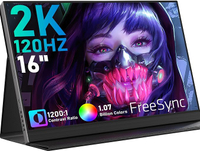 HONGO 2K 16" Portable Monitor:$200Now $144 at Amazon
Save $76 with coupon