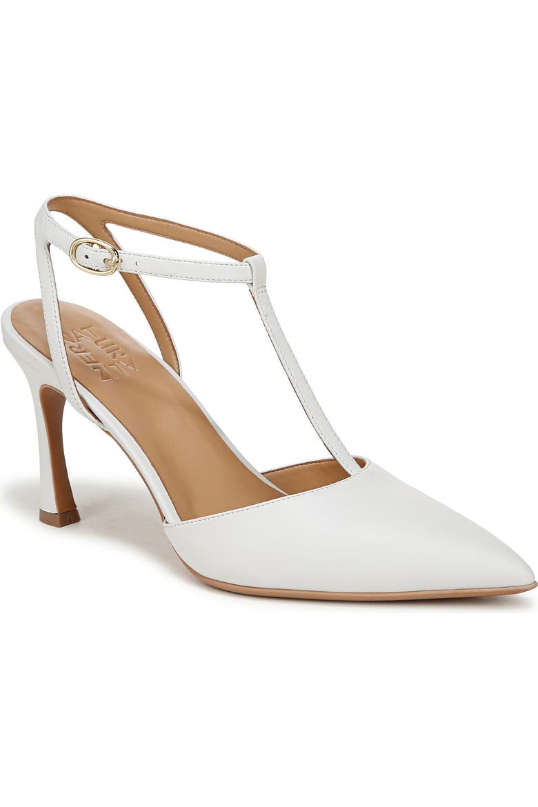 Astrid T-Strap Pointed Toe Pump