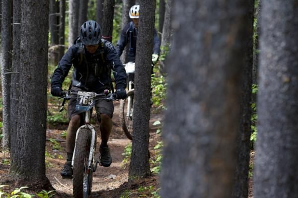 Sam Long on the trail