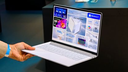 Hands-on with the Acer Swift Blade 14 laptop at IFA 2026