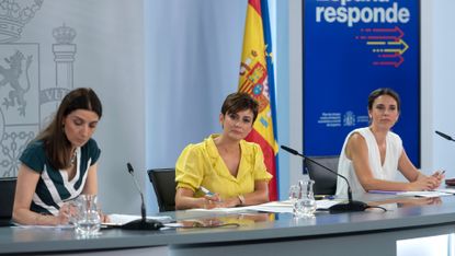 spanish council of ministers after processing menstrual leave law