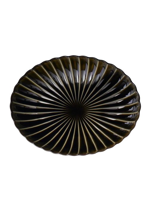 Kaneko Kohyo | Giyaman Urushi Ceramic Oval Platter