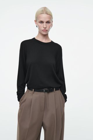 Merino Wool Crew-Neck Jumper