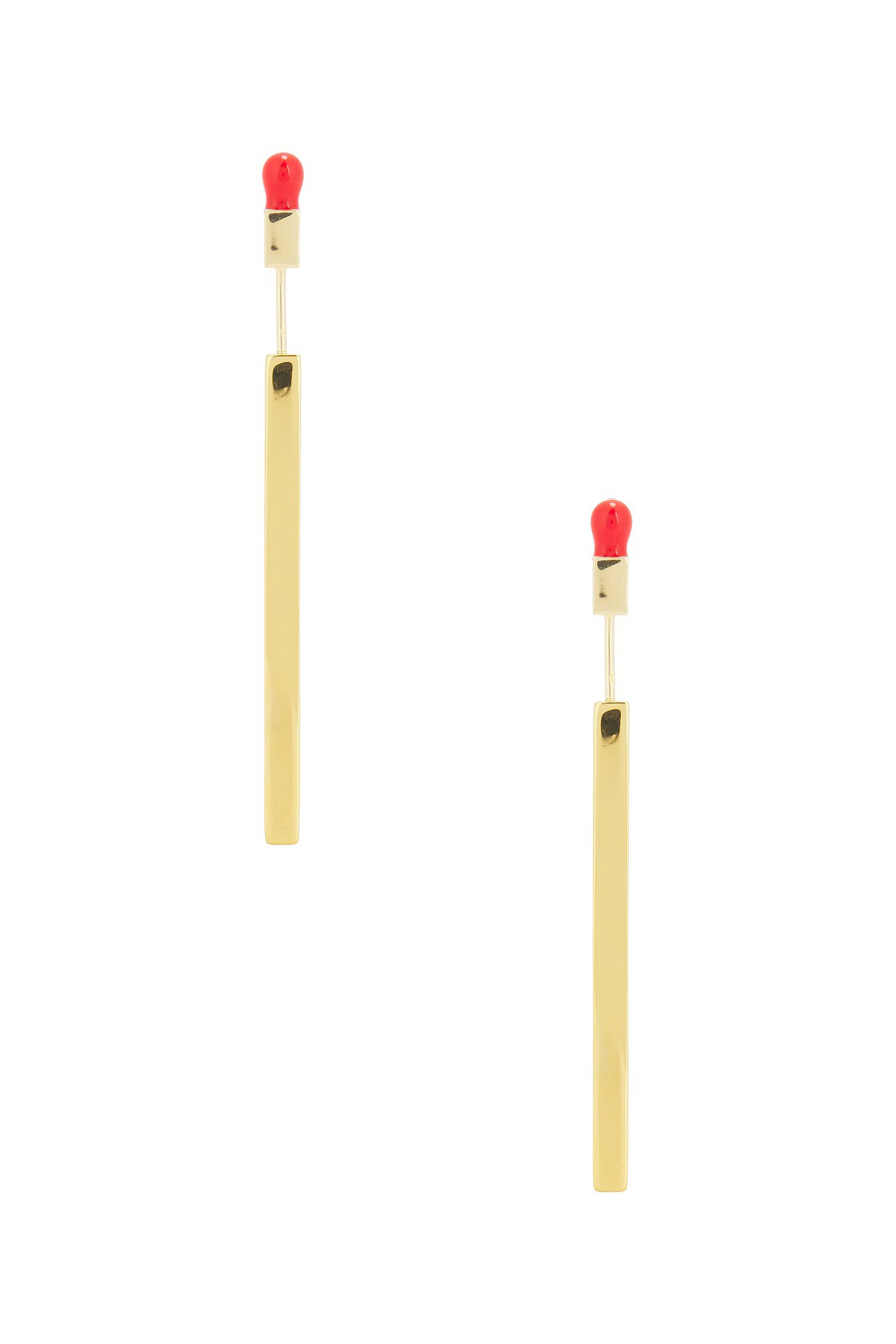 Bottega Veneta Matchstick Dangle Earrings 