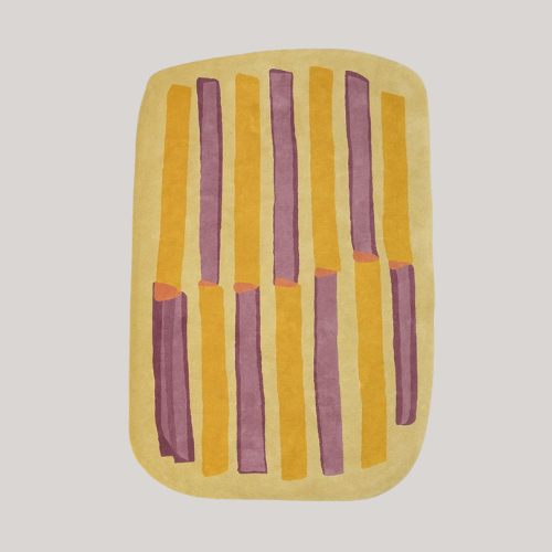 Parays Rug Yellow/purple 200 X 300cm