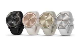Product shots of Garmin vívomove Trend smartwatch