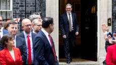 Keir Starmer leaves 10 Downing Street