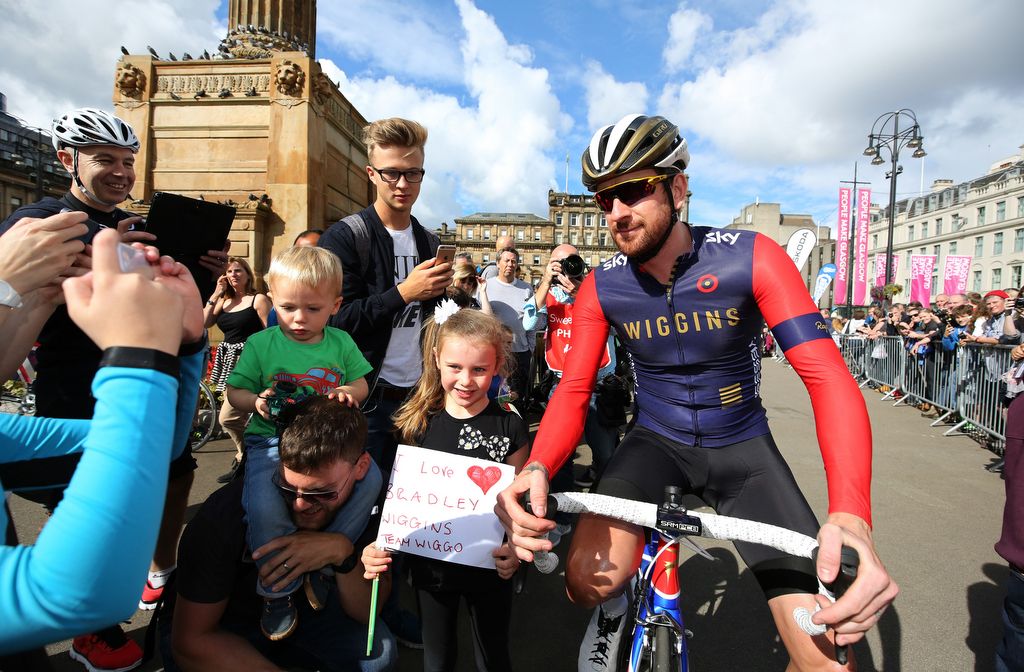 Fan favourite Bradley Wiggins (Team WIGGINS)