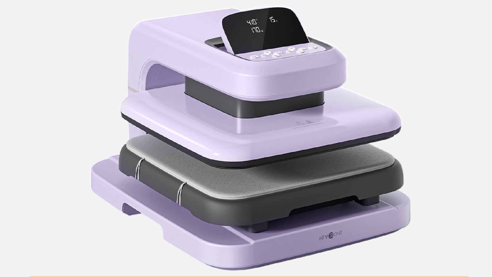 Product shot of HTVRONT Auto Heat Press 2