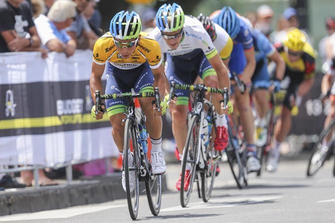 Caleb Ewan took things into his own hands as the break were slipping away