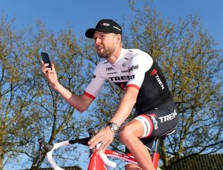 Ryder Hesjedal at the presentation of the 2016 Giro d'Italia