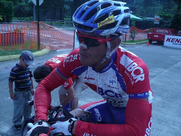 Stage winner Federico Ramirez after the finish