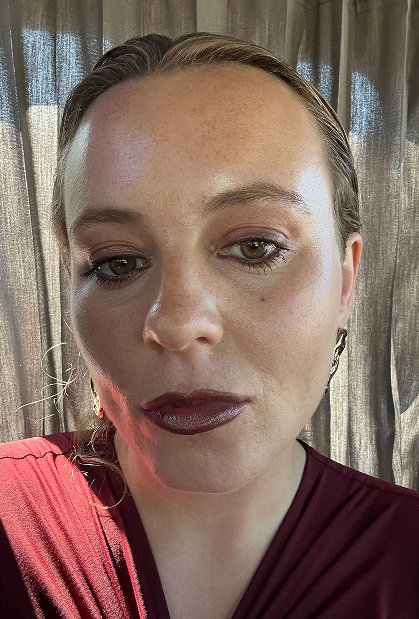 Rebecca wearing Chanel Le Volume De Chanel mascara