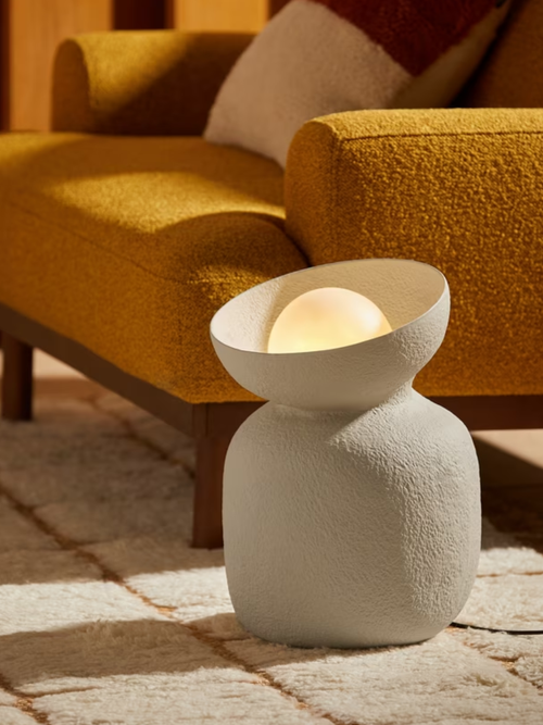 Vera Textured Ceramic Floor Lamp