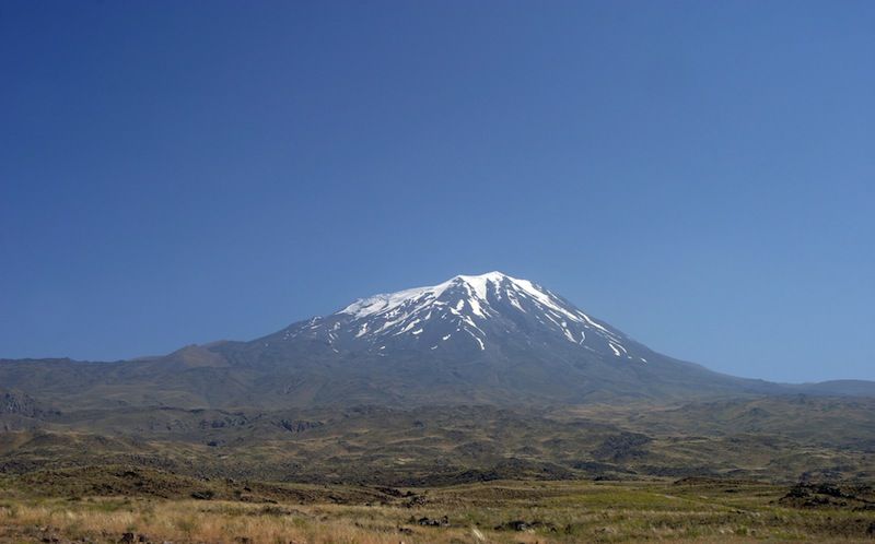 Mount Ararat in Turkey.