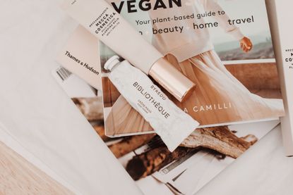 Vegan Beauty magazine and beauty products