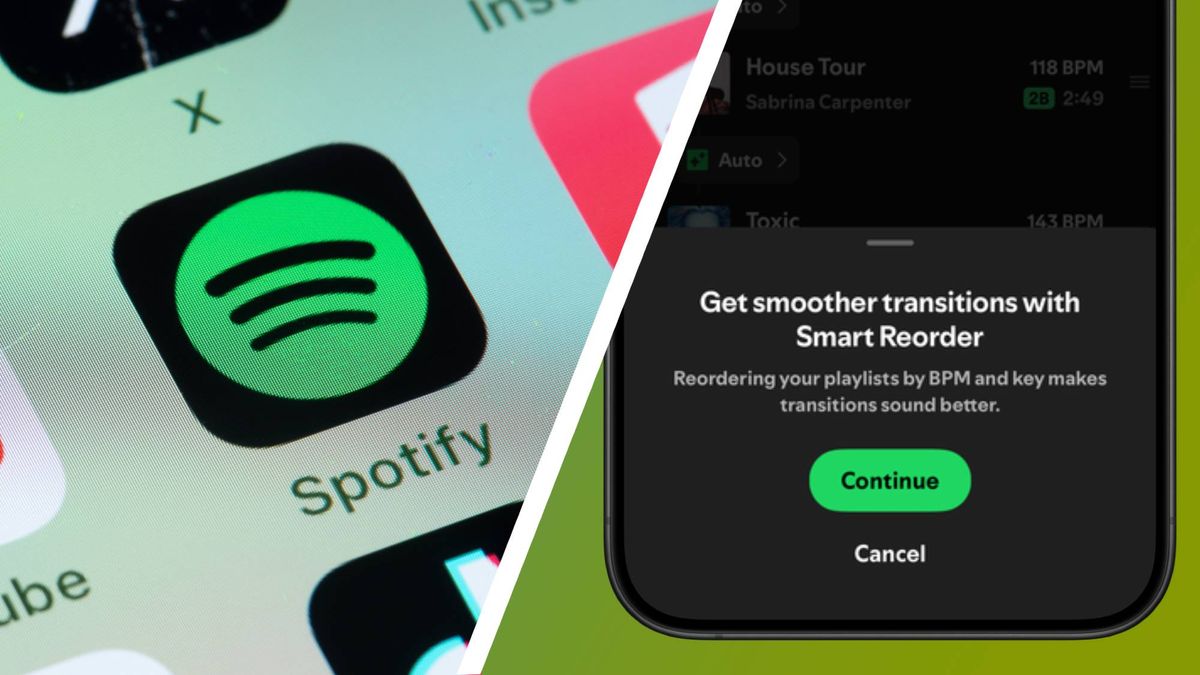 Spotify’s new Smart Reorder tool gives one of its best features a handy upgrade — and it's already saving me hours of tweaking