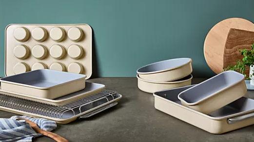 The Caraway Home Non-Toxic Ceramic Non-Stick Mega Bakeware Set