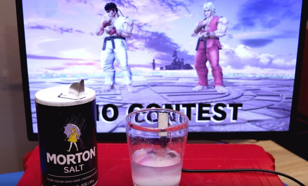 Custom Controller Lets You Rage-Quit By Literally Pouring Salt.