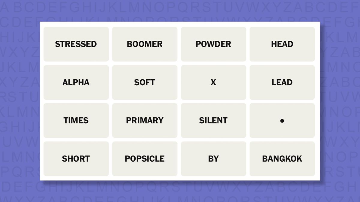 NYT Connections hints for game 1107 on a purple background