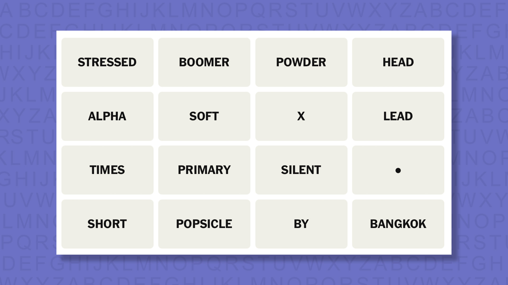 NYT Connections hints for game 1107 on a purple background